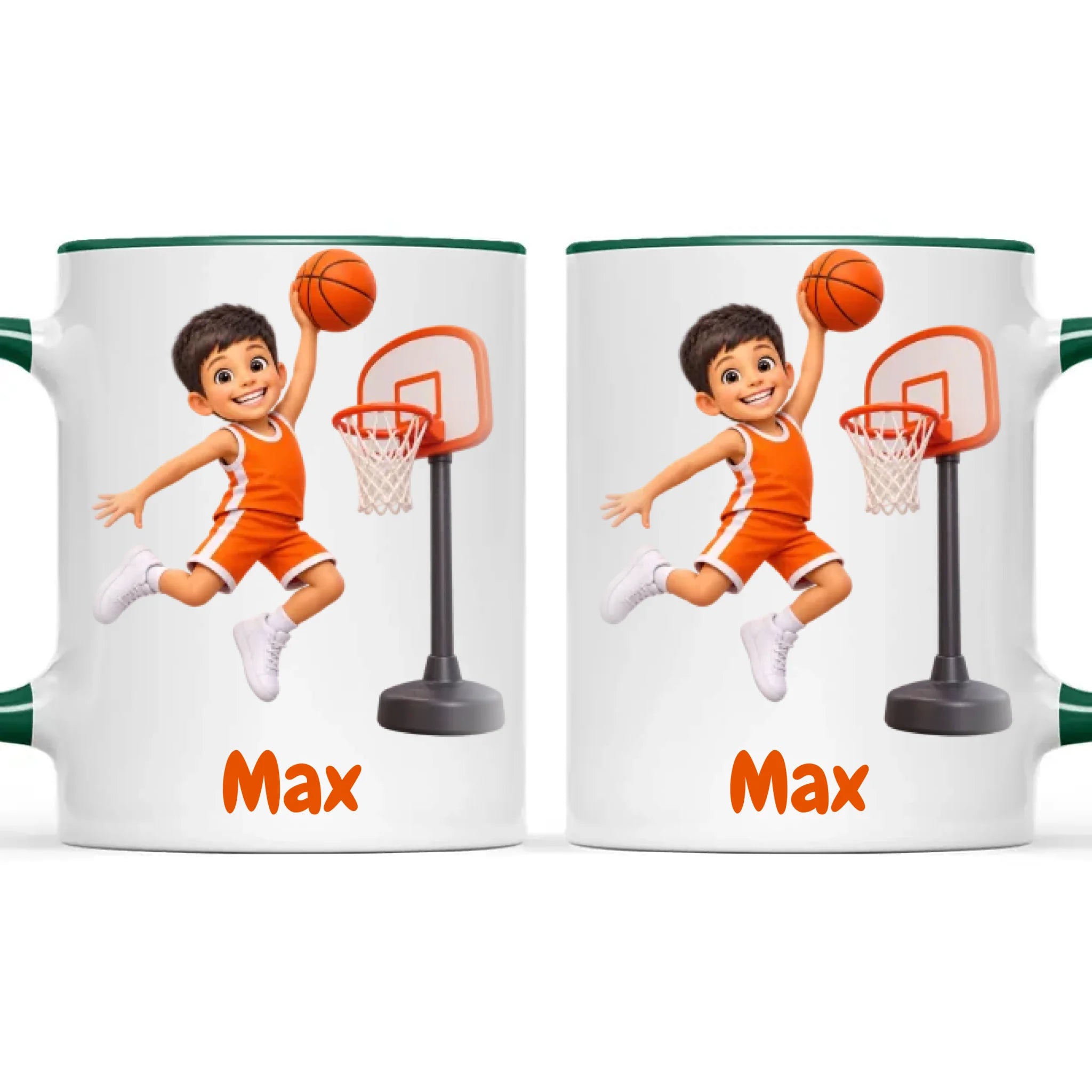 Personalised Basketball Star Kids Photo Mug, view 24