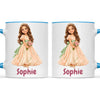 Personalised Storybook Princess and Prince Kids Photo Mug, view 12
