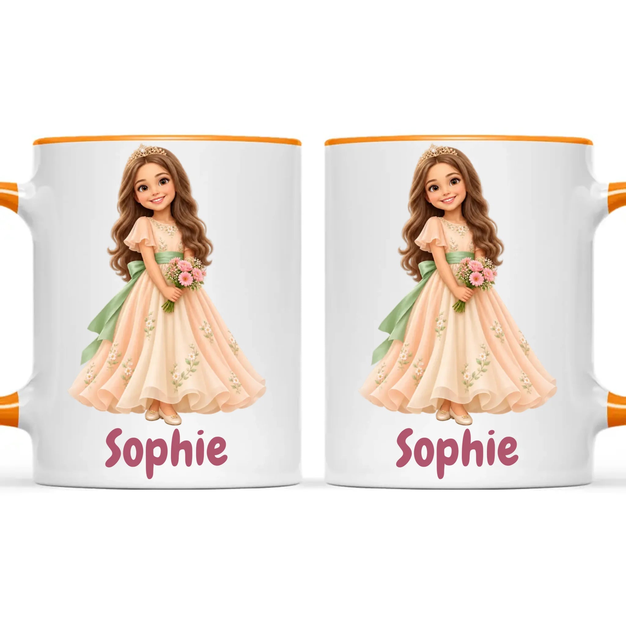Personalised Storybook Princess and Prince Kids Photo Mug, view 15