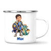 Personalised Knight and Dragon Kids Photo Mug, view 26