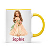 Personalised Storybook Princess and Prince Kids Photo Mug, view 20