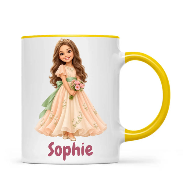 Personalised Storybook Princess and Prince Kids Photo Mug, view 20