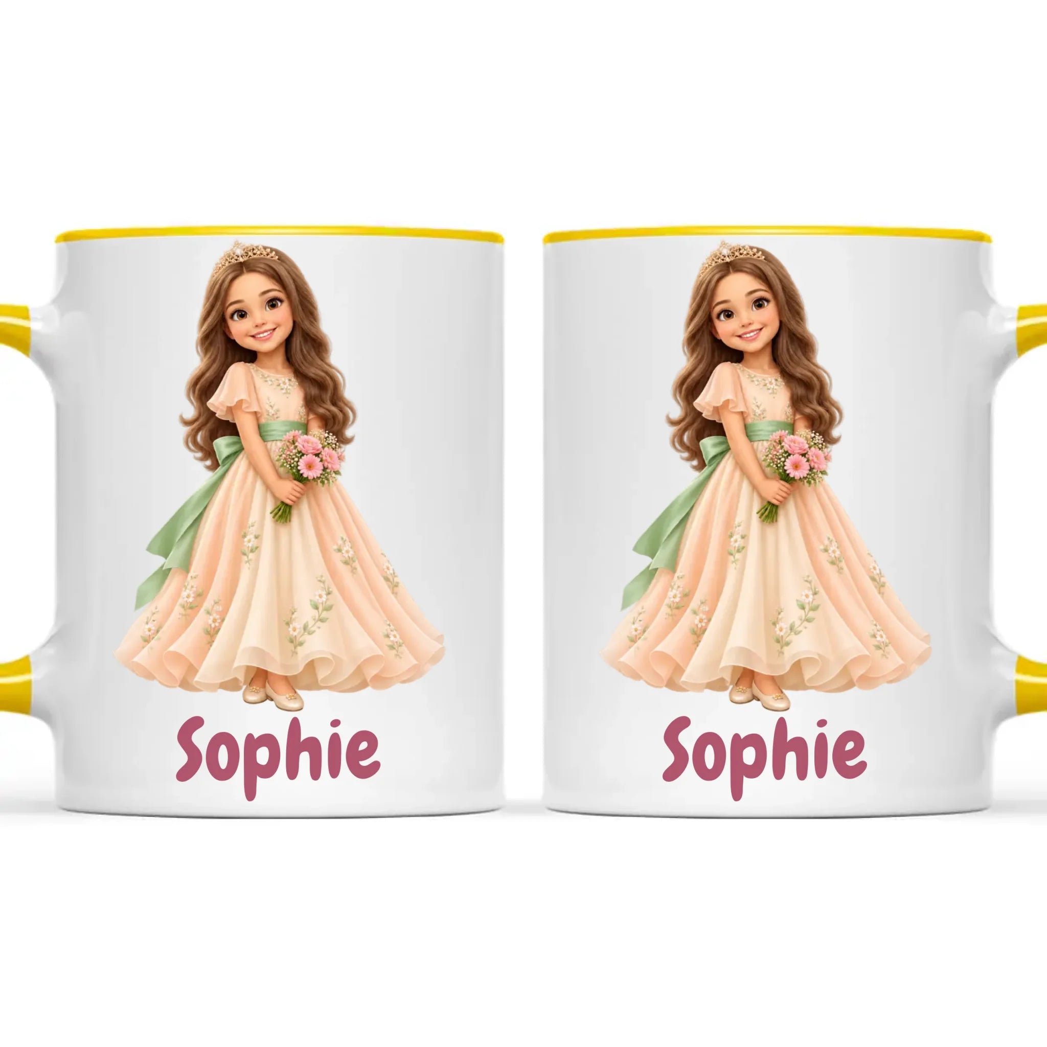 Personalised Storybook Princess and Prince Kids Photo Mug, view 21