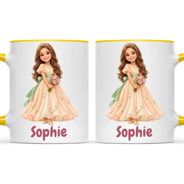 Personalised Storybook Princess and Prince Kids Photo Mug, view 21