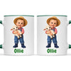 Personalised Little Farmer Kids Photo Mug, view 24