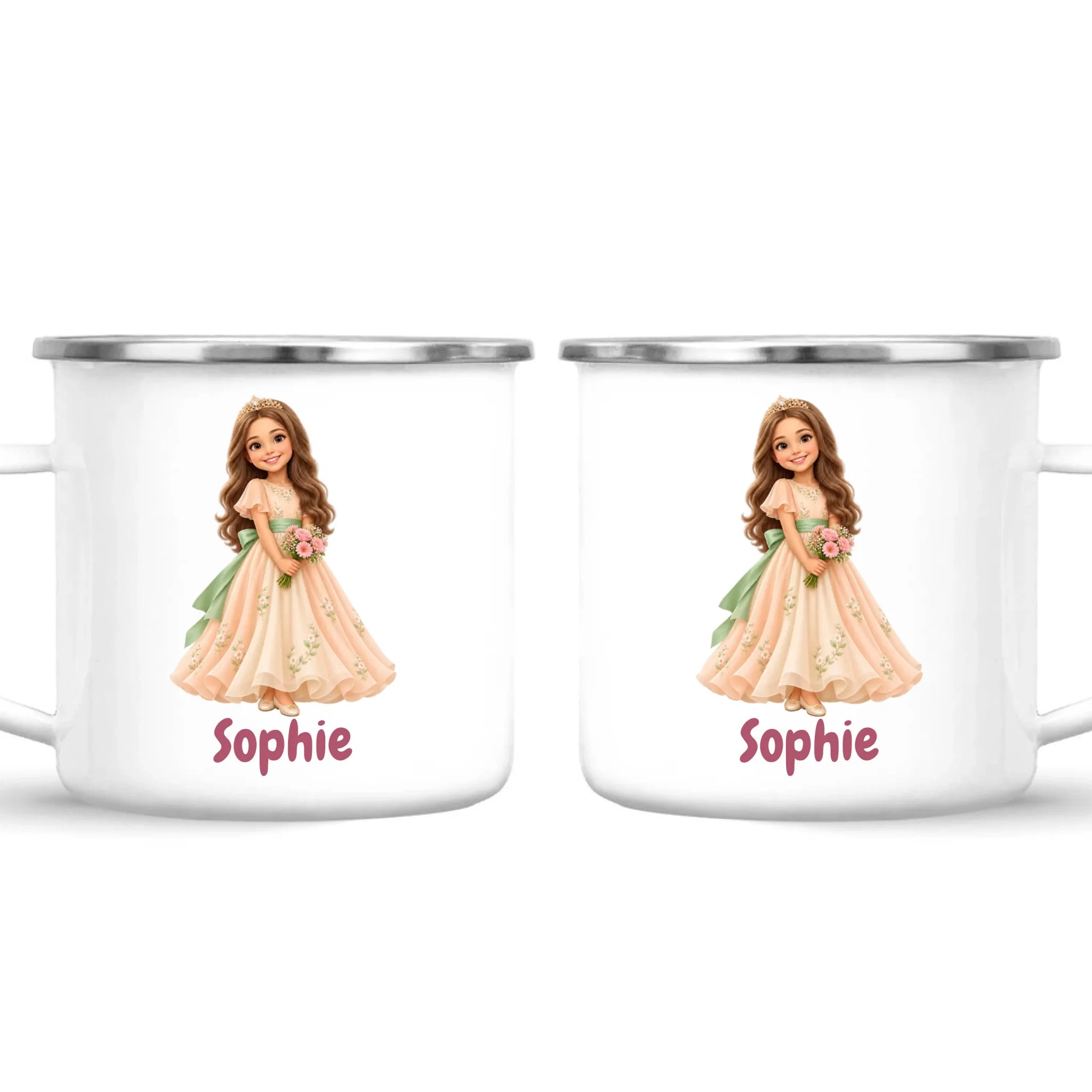 Personalised Storybook Princess and Prince Kids Photo Mug, view 27