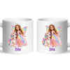Personalised Unicorn Fairy Kids Photo Mug, view 6