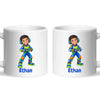 Personalised Gamer Hero Kids Photo Mug, view 6
