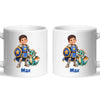 Personalised Knight and Dragon Kids Photo Mug, view 6