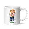Personalised Little Farmer Kids Photo Mug, view 5