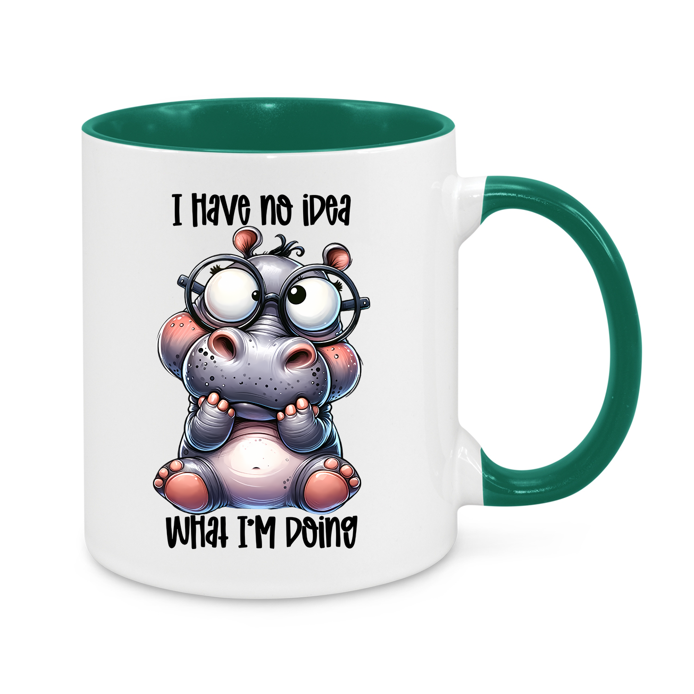 🤪 Funny Hippo Mug – 