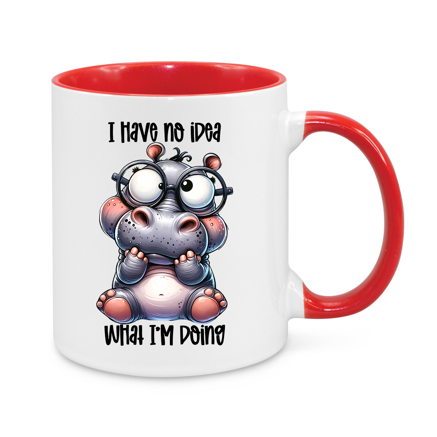 🤪 Funny Hippo Mug – 