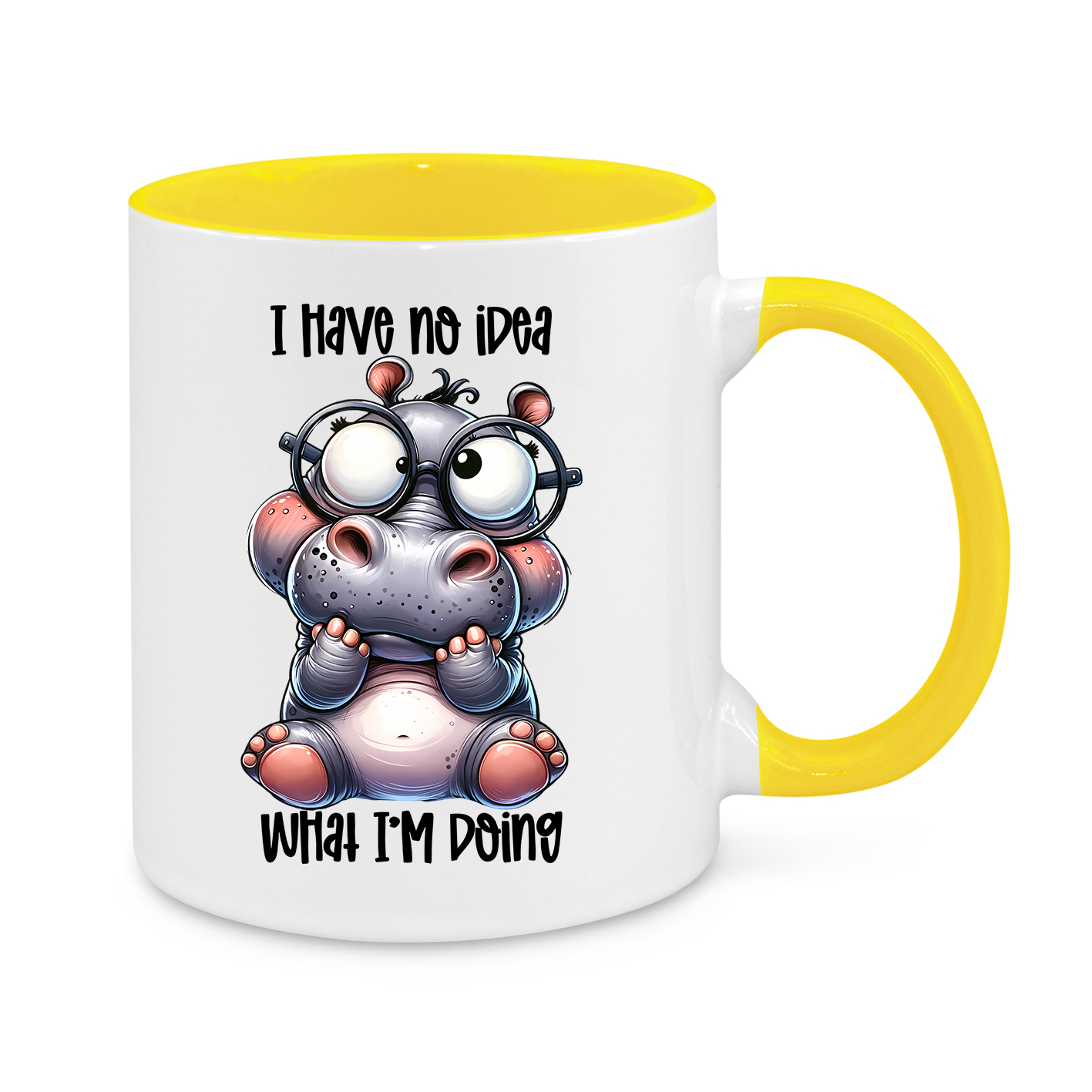 🤪 Funny Hippo Mug – 