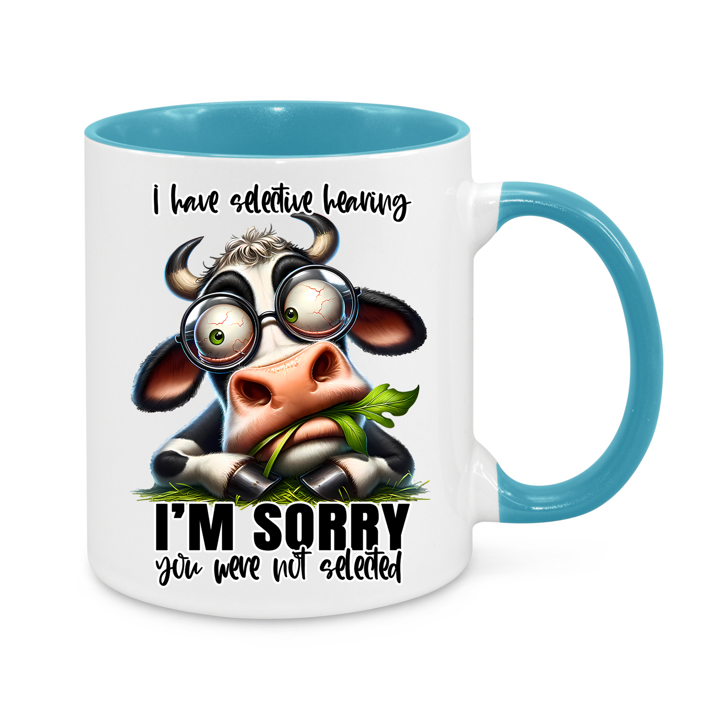 🖤 Funny Cow Mug – 