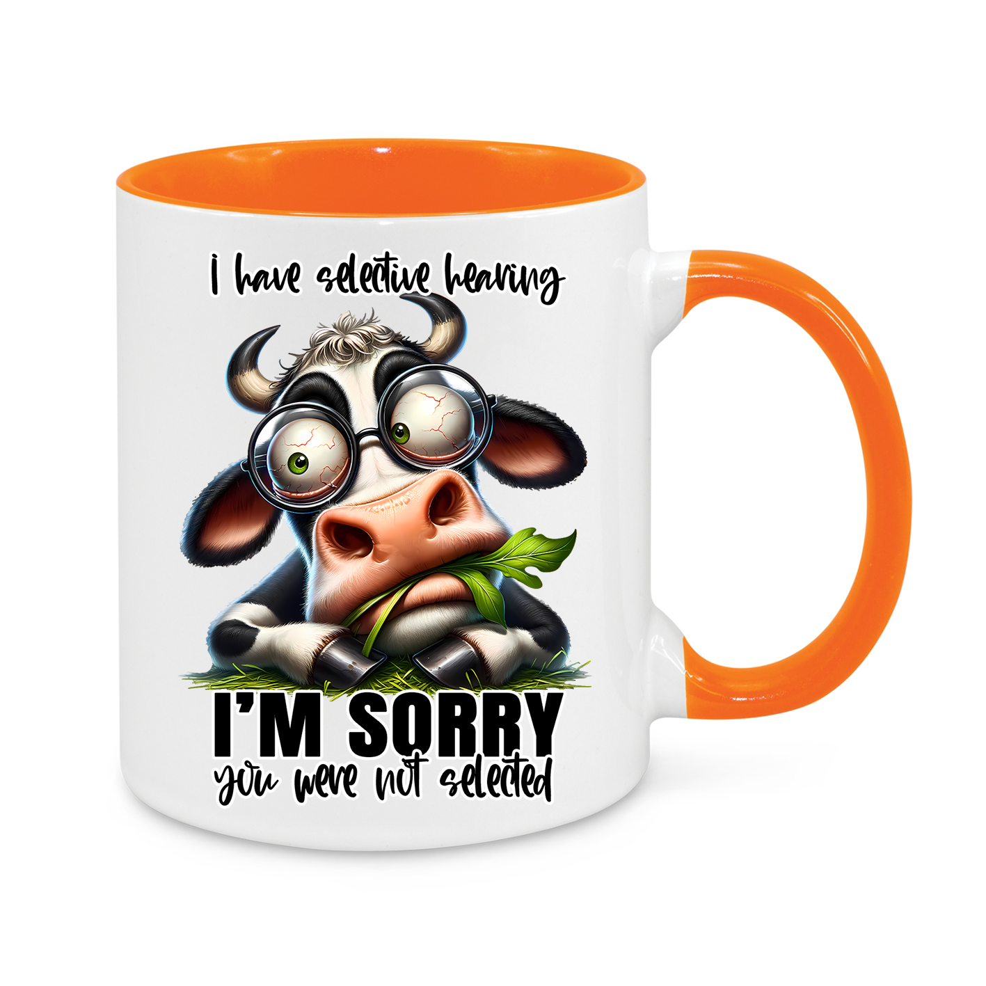 🖤 Funny Cow Mug – 