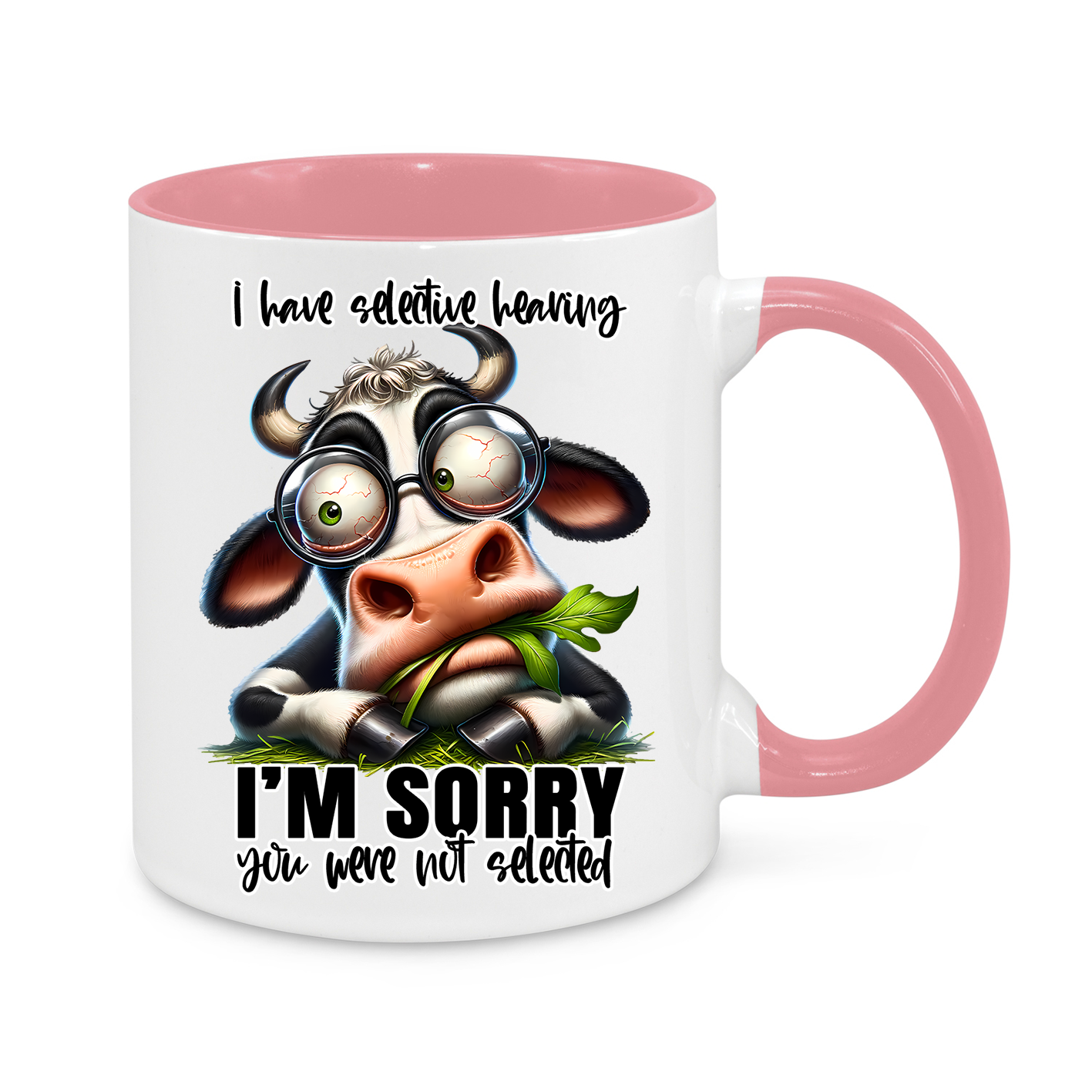🖤 Funny Cow Mug – 