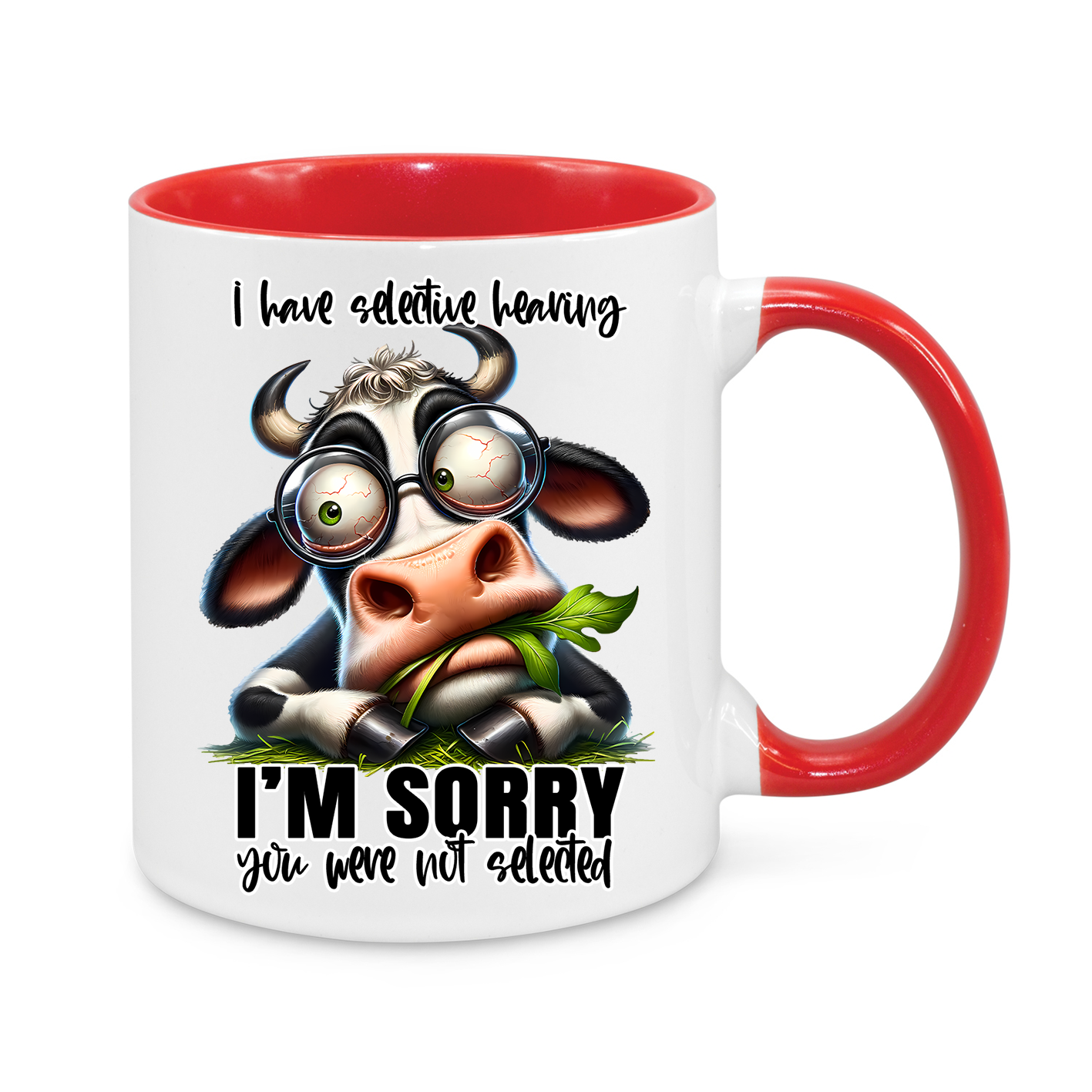 🖤 Funny Cow Mug – 