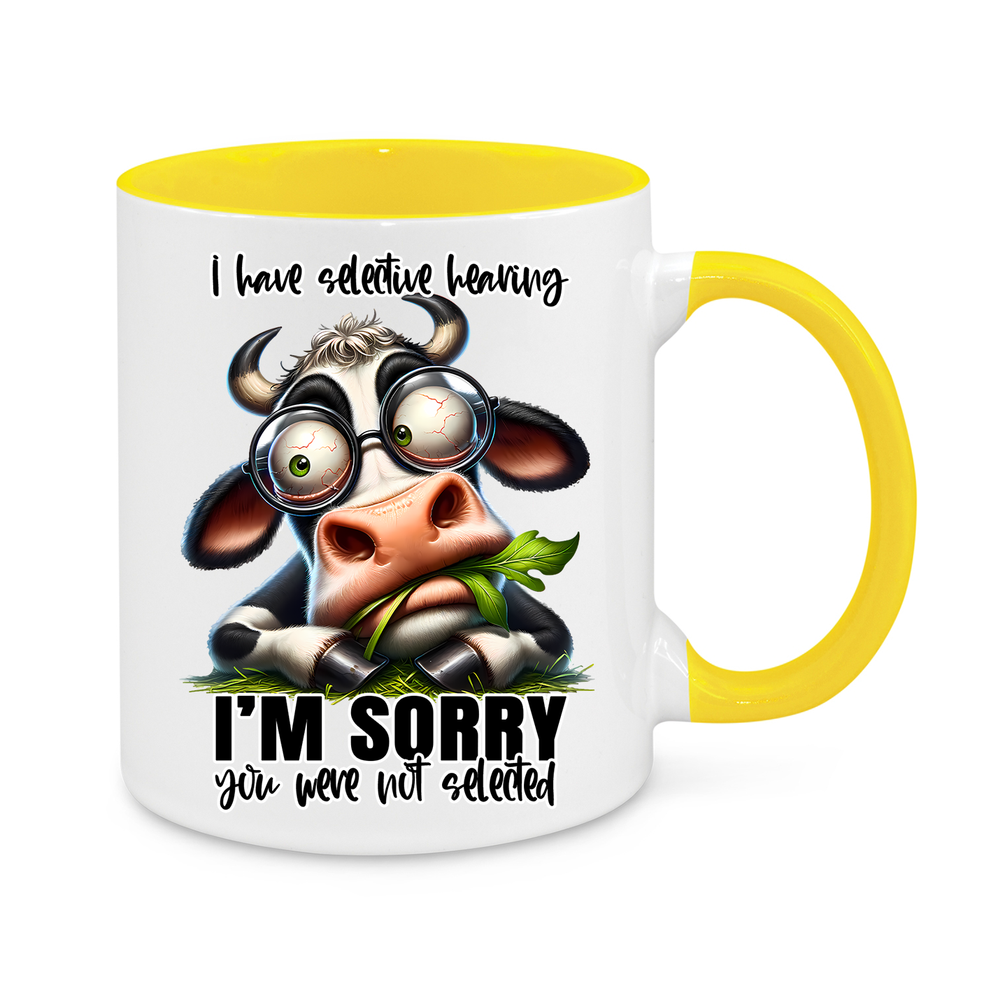 🖤 Funny Cow Mug – 