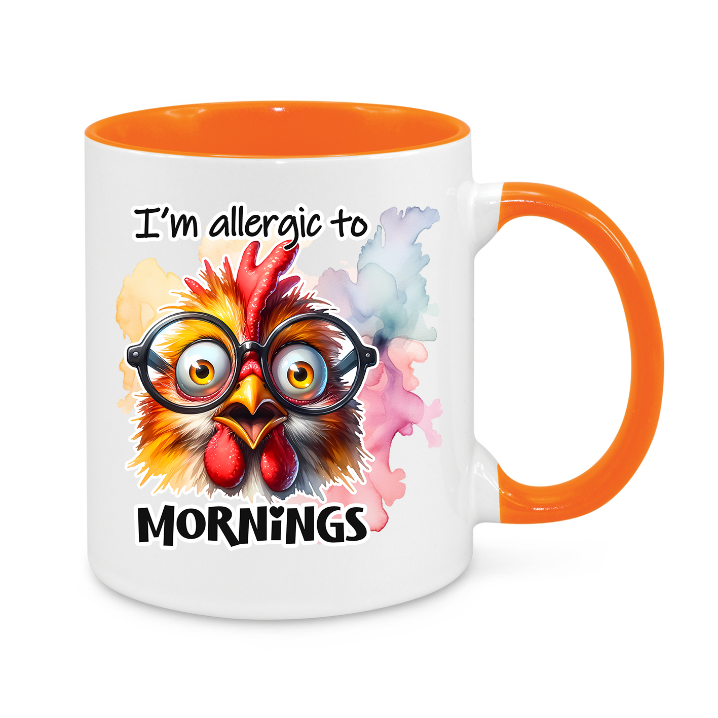 I'm Allergic to Mornings – Funny Chicken Mug | Coffee Lover’s Essential
