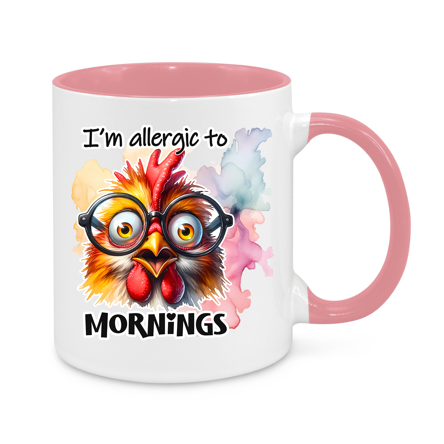 I'm Allergic to Mornings – Funny Chicken Mug | Coffee Lover’s Essential