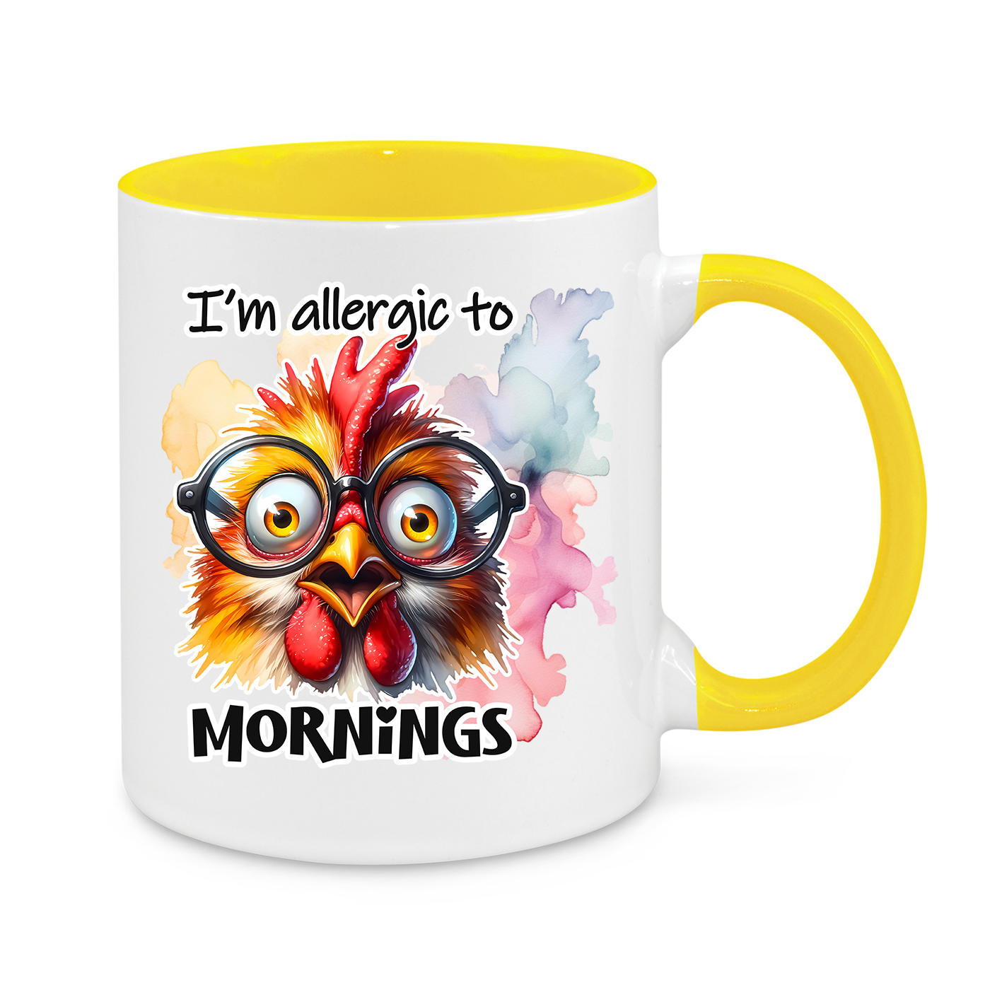I'm Allergic to Mornings – Funny Chicken Mug | Coffee Lover’s Essential