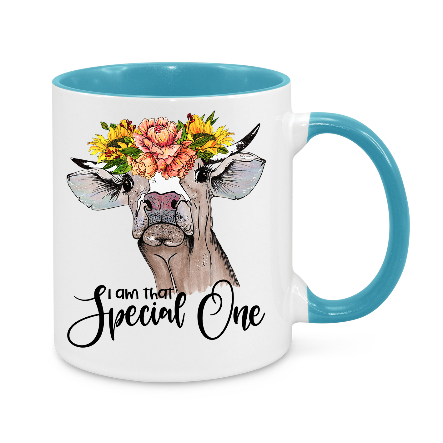 Floral Cow Mug – 