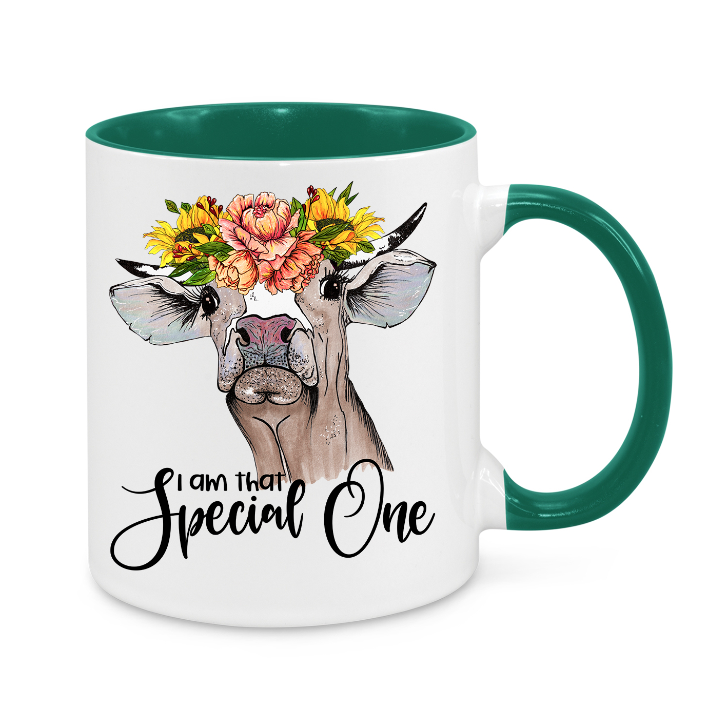 Floral Cow Mug – 