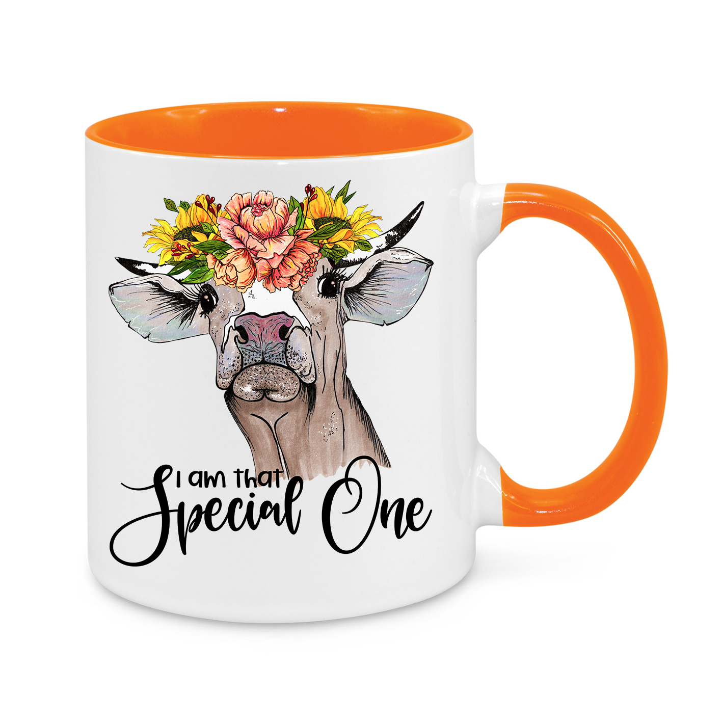 Floral Cow Mug – 