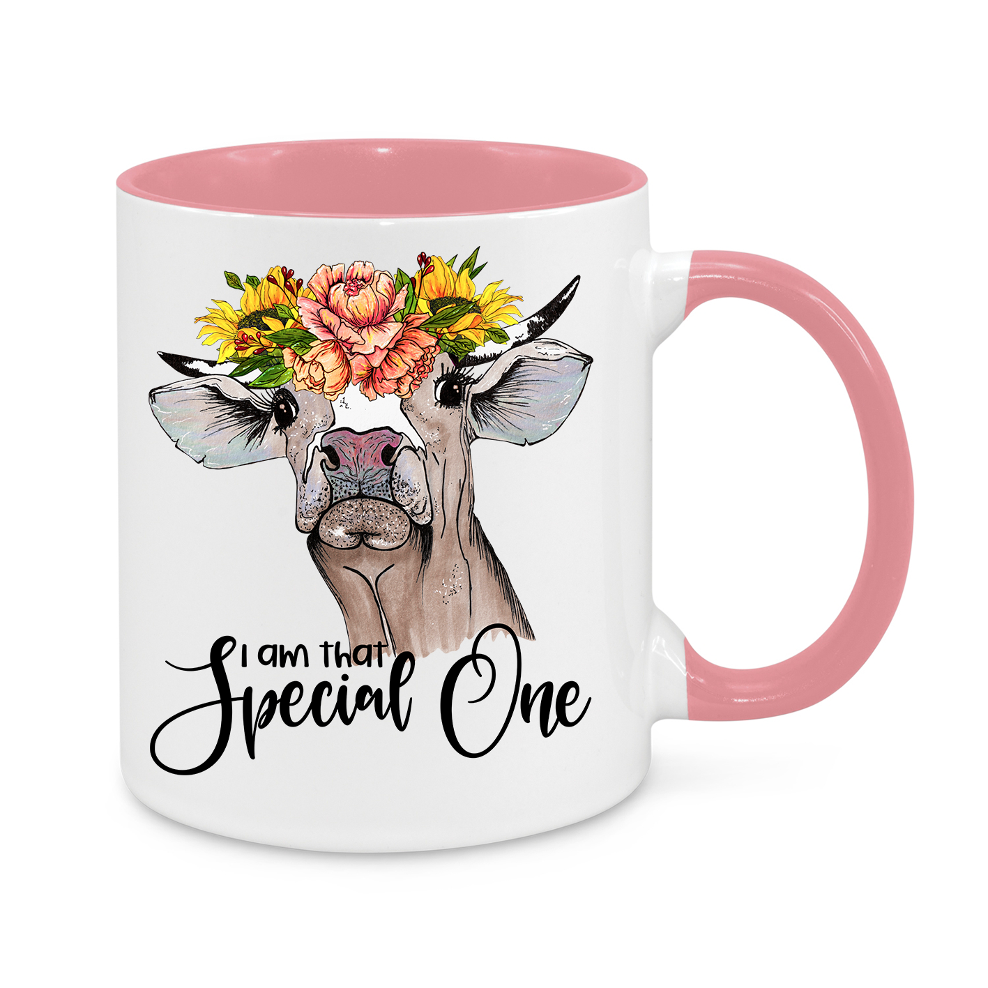 Floral Cow Mug – 