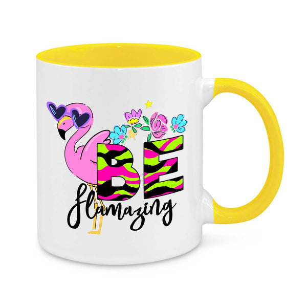 Be Flamingo Novelty Mug