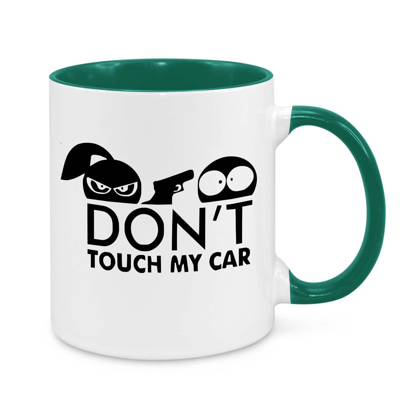 Do Not Touch My Car Novelty Mug