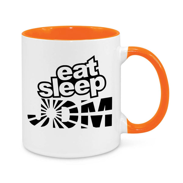 "Eat Sleep JDM" Mug – The Ultimate Coffee Cup for JDM Lovers!