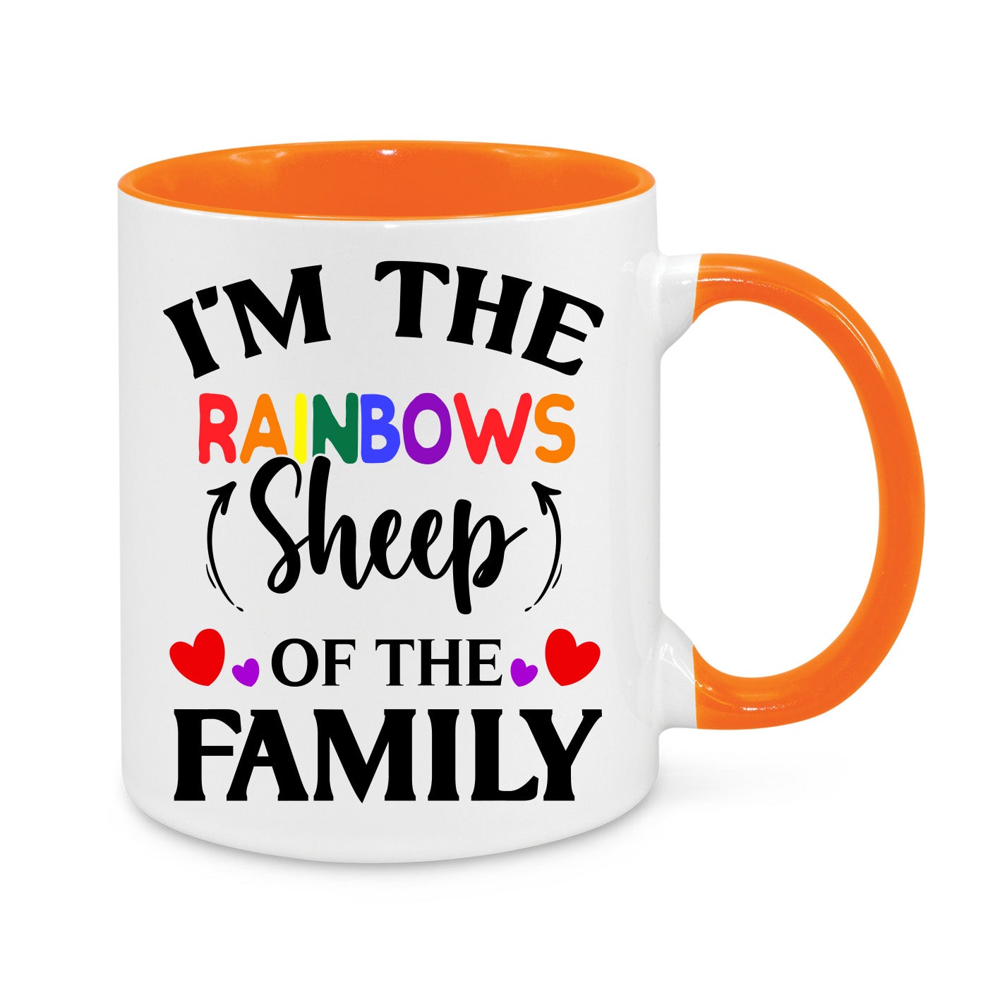 I'm the Rainbow Sheep of the Family Mug – Funny LGBTQ+ Pride Coffee Cup