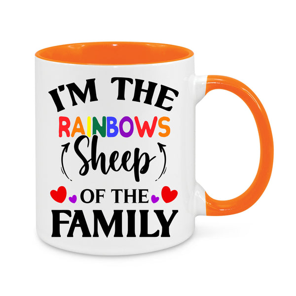 I'm the Rainbow Sheep of the Family Mug – Funny LGBTQ+ Pride Coffee Cup