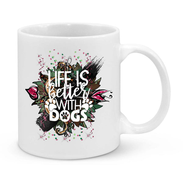 Life is Better with Dog Novelty Mug