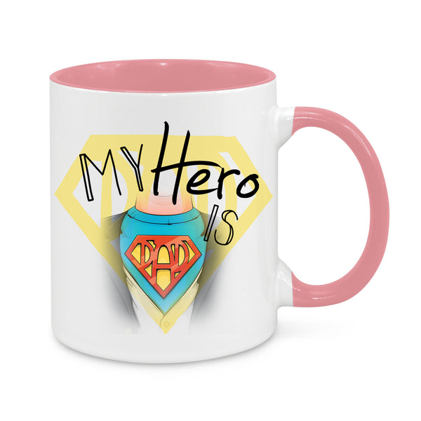 My Hero Is Dad Novelty Mug