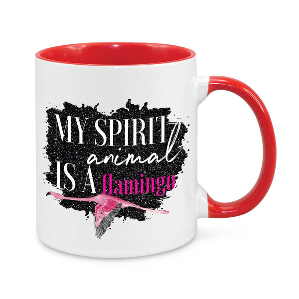 My Spirit Animal is a Flamingo Novelty Mug