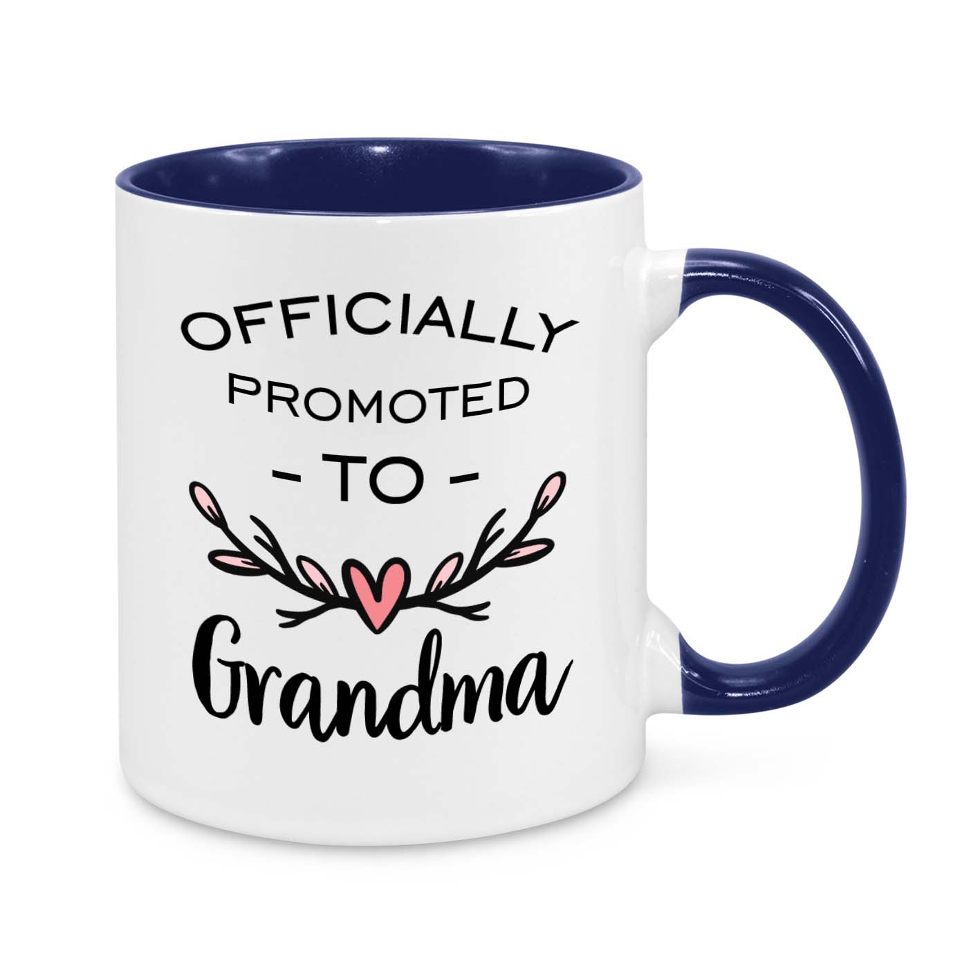 Officially Promoted to Grandma – Personalised New Grandma Mug