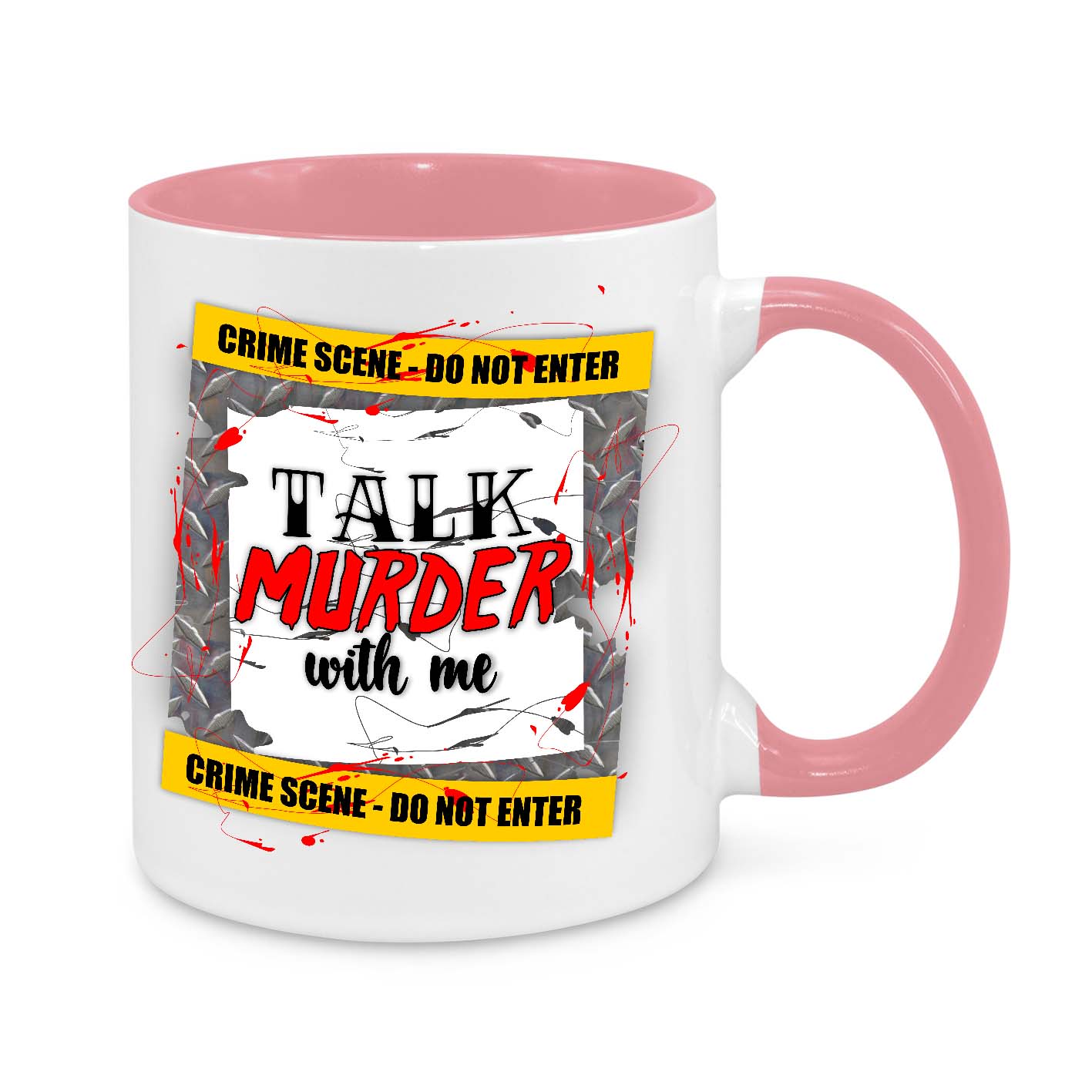 Talk Murther with Me Novelty Mug