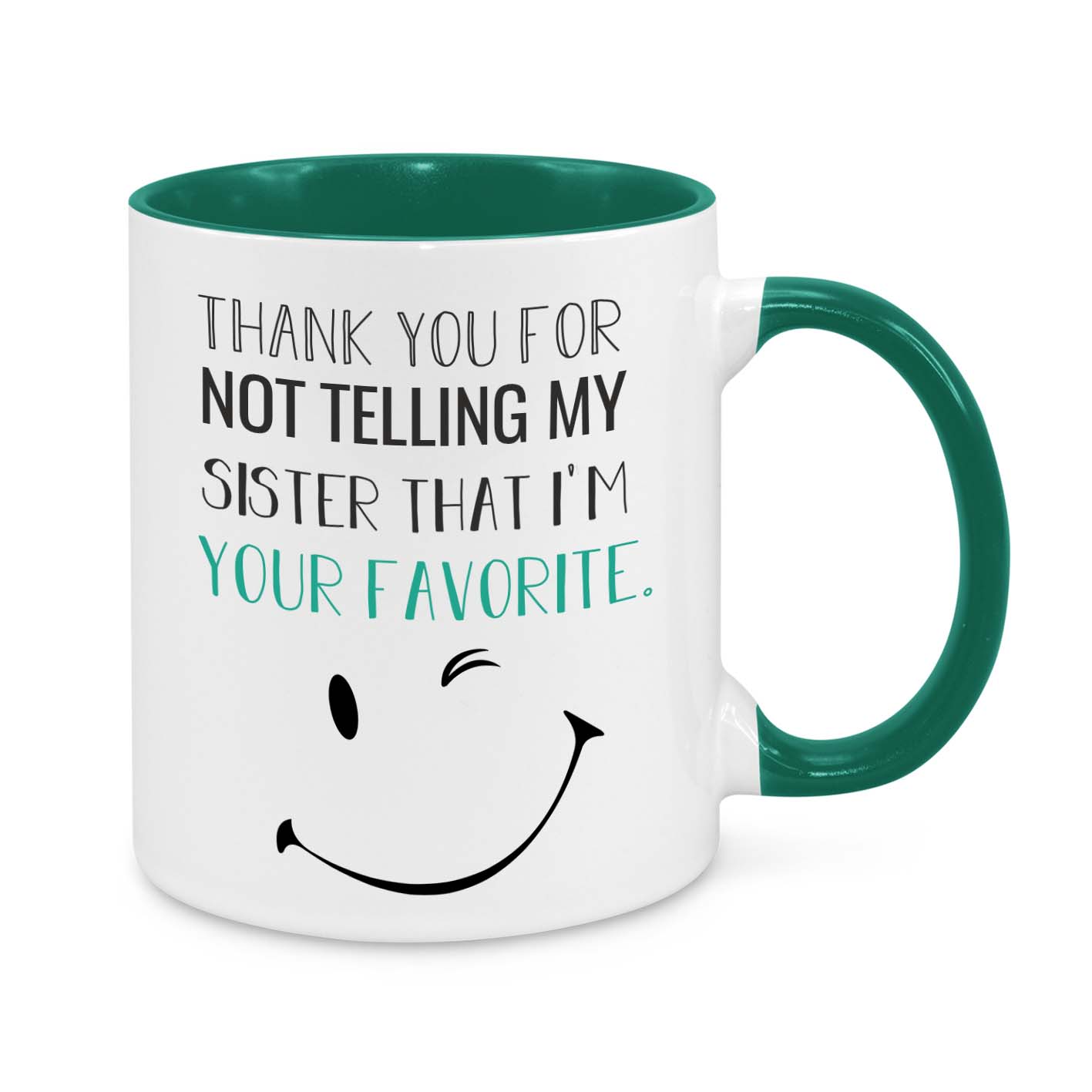 Funny Favourite Child Mug – Humorous Coffee Cup Gift for Parents