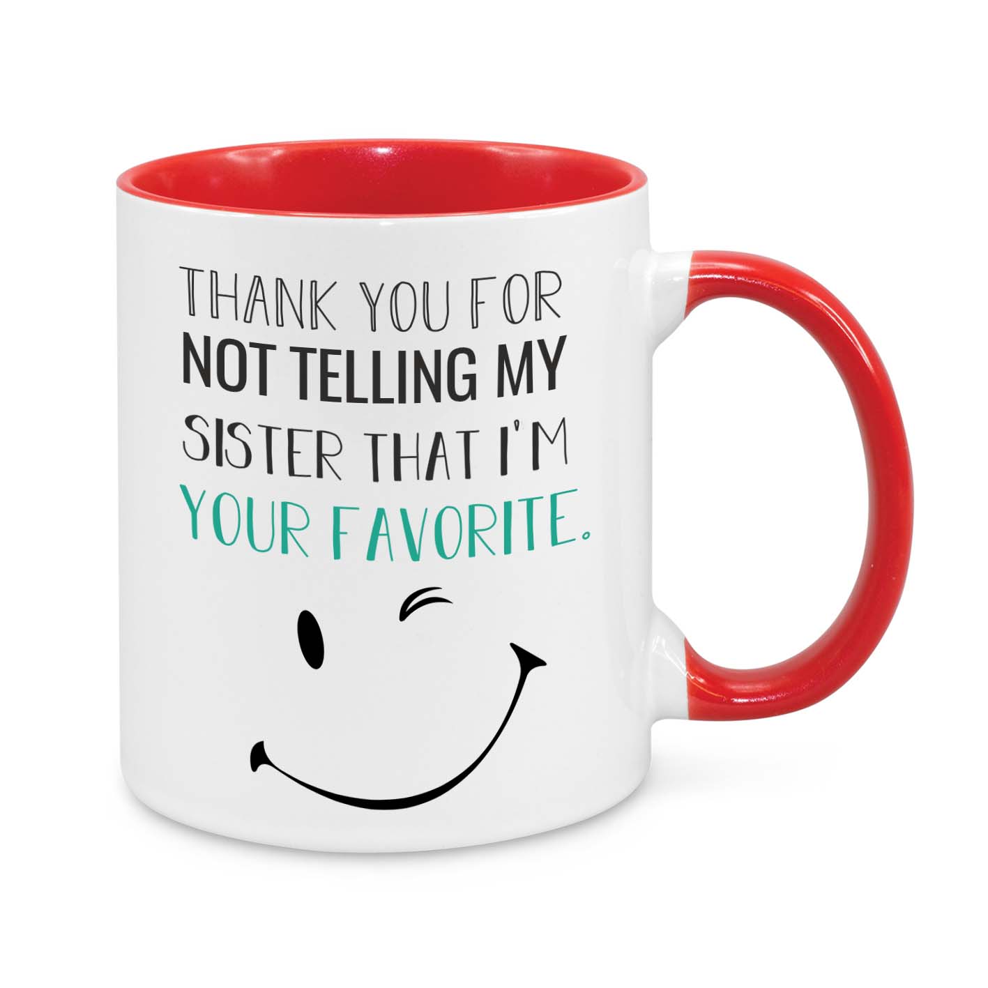 Funny Favourite Child Mug – Humorous Coffee Cup Gift for Parents