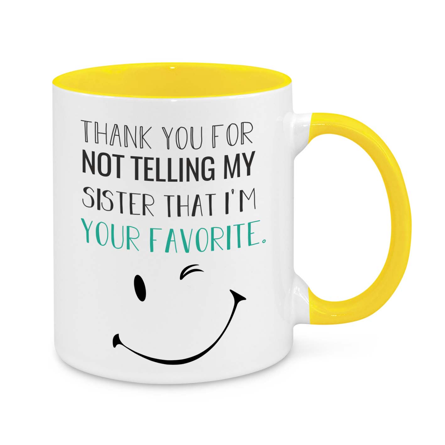 Funny Favourite Child Mug – Humorous Coffee Cup Gift for Parents