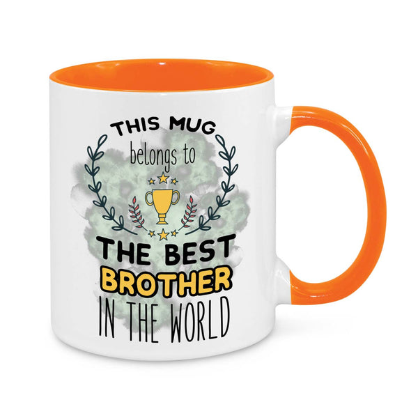 Best Brother Mug – Thoughtful Gift for Brothers | Trophy Design Coffee Cup