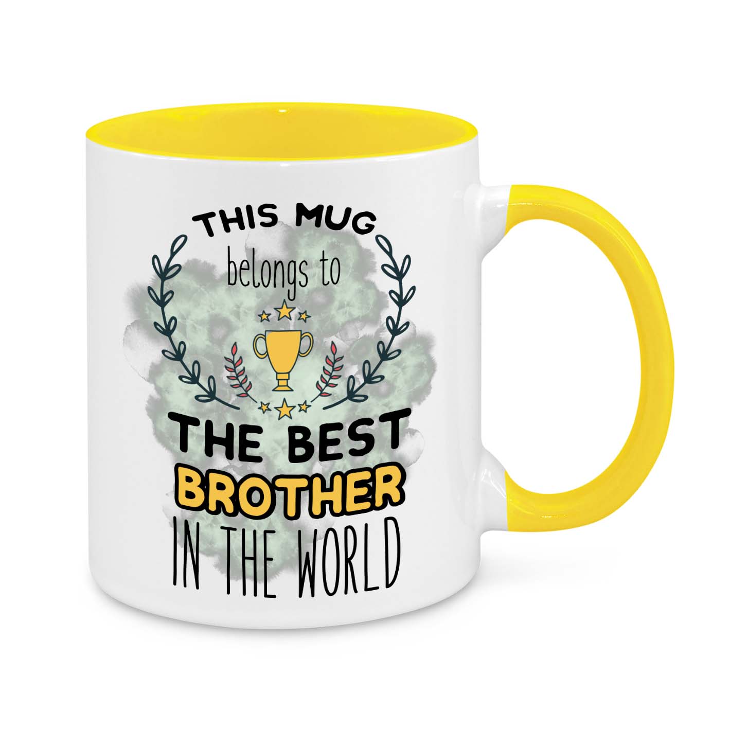 This Mug Belongs to The Best Brother in The World Novelty Mug