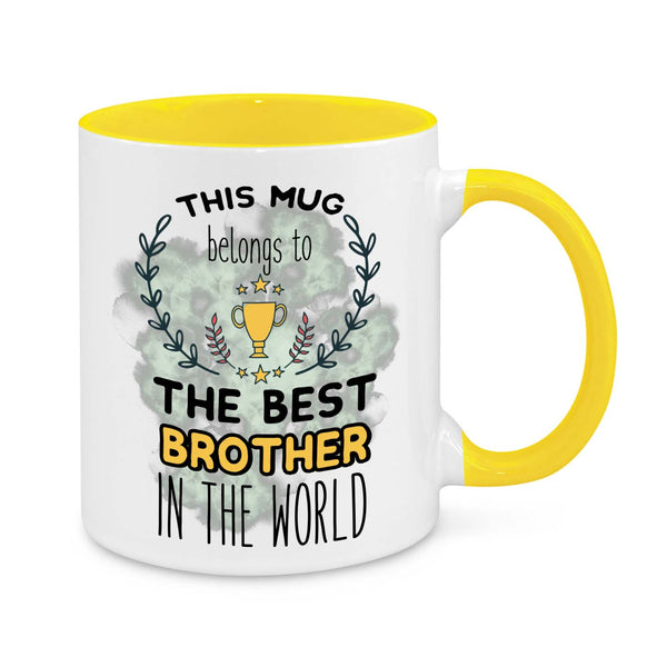 Best Brother Mug – Thoughtful Gift for Brothers | Trophy Design Coffee Cup