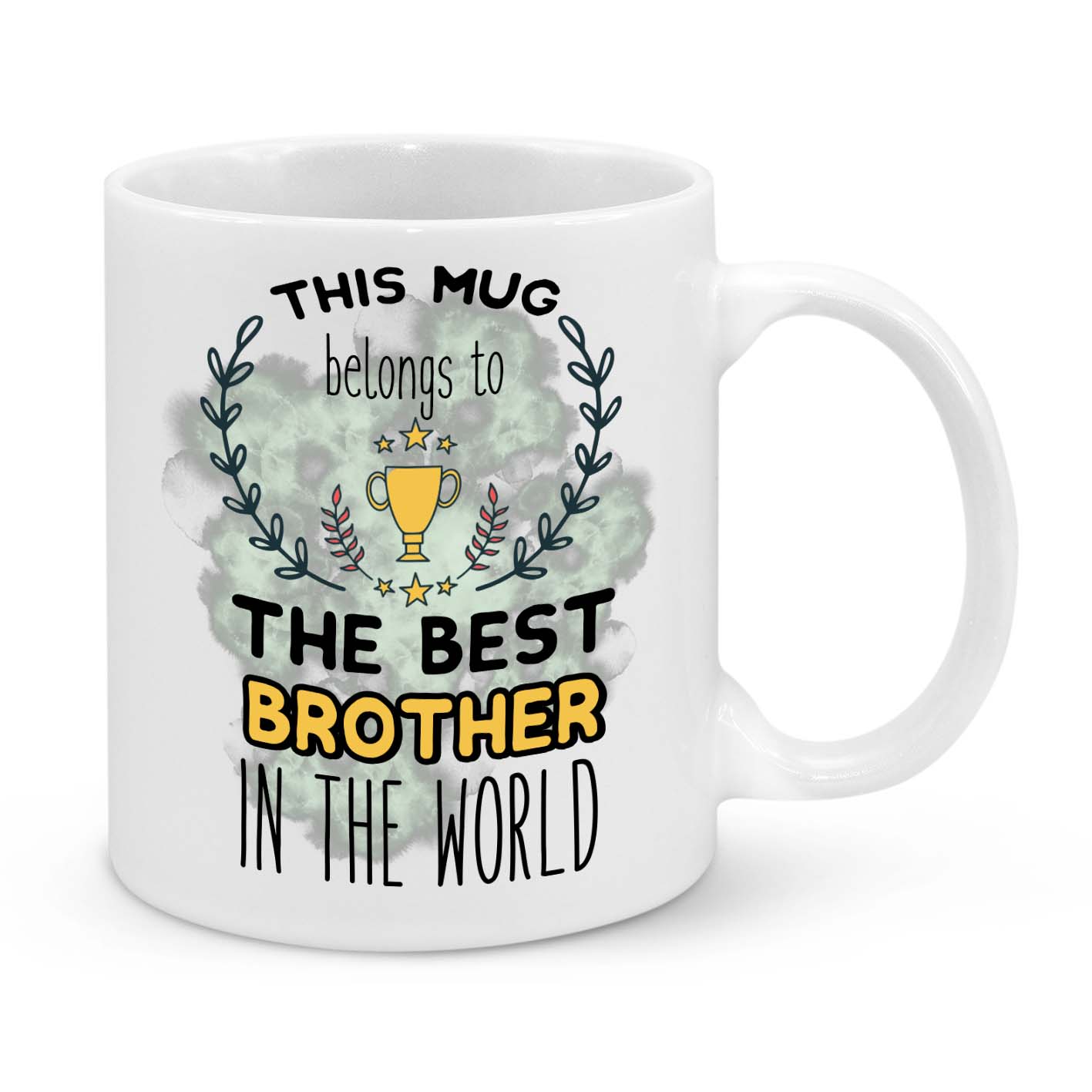 Best Brother Mug – Thoughtful Gift for Brothers | Trophy Design Coffee Cup