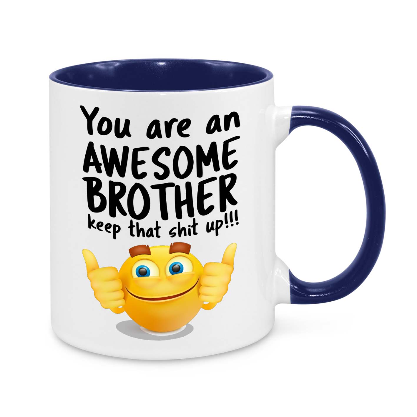 Awesome Brother Mug – Funny Coffee Cup for Brothers | Motivational & Encouraging Gift for Sibling, Birthday, Christmas, or Just Because