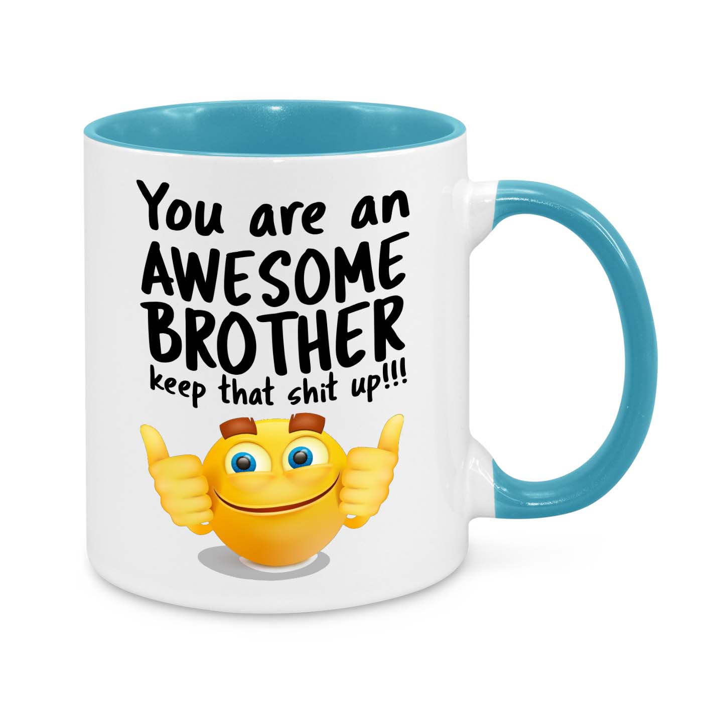 Awesome Brother Mug – Funny Coffee Cup for Brothers | Motivational & Encouraging Gift for Sibling, Birthday, Christmas, or Just Because