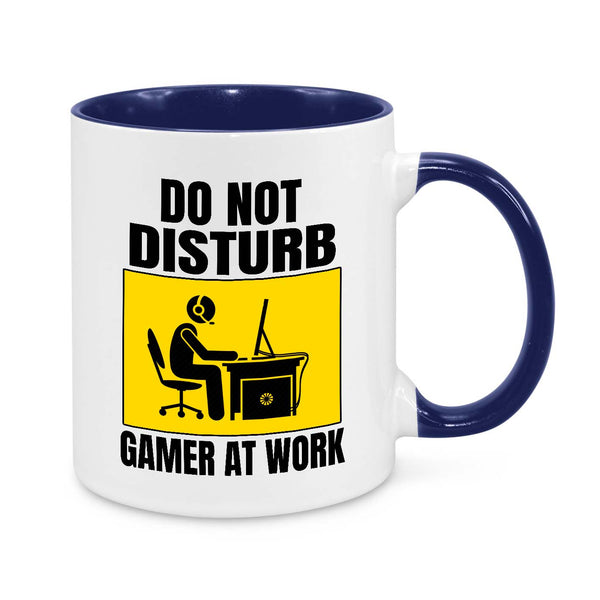 Do Not Disturb! Gamer At Work! Novelty Mug