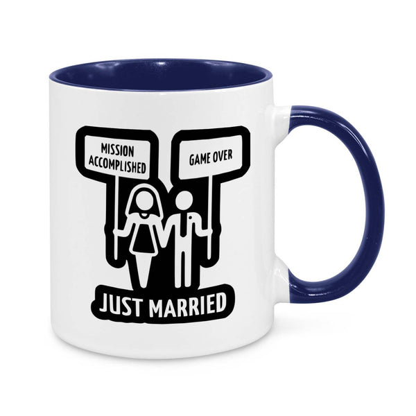 "Game Over – Just Married" Funny Wedding Mug